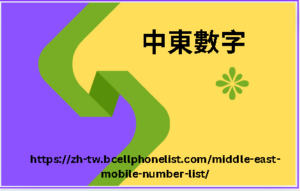 中東數字